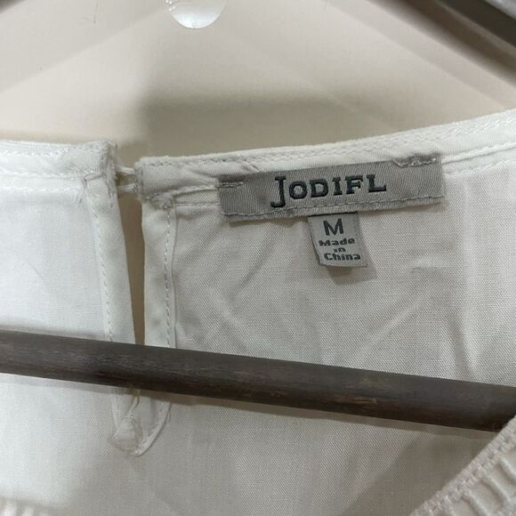 JODFL White Crochet Detail Tunic / Mini Dress - Picture 3 of 6